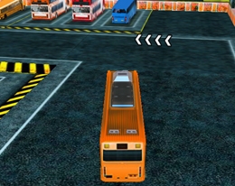 Игра Парковщик автобусов