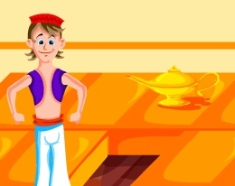 Игра Алладин и волшебная лампа