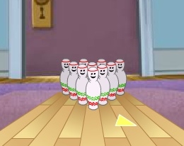 Игра Кошачий боулинг