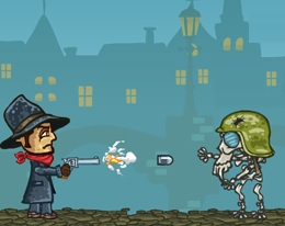 Игра Ван Хельсинг против скелетов