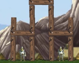 Игра Викинги и Катапульта
