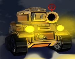 Игра Зимние приключения танкистов