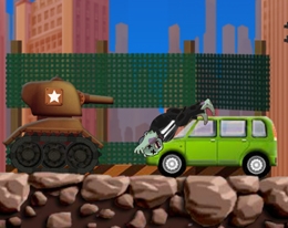 Игра Танком по зомби